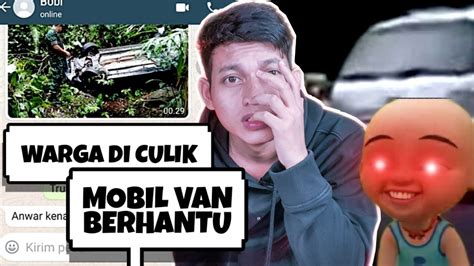 Asal Usul Mobil Van Berhantu Benaran Ada Balik Kampung Upin Ipin