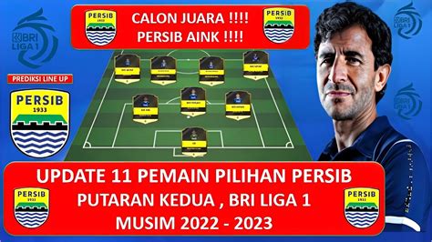 Pemain Pilihan Persib Formasi Juara Prediksi Best Line Up Persib