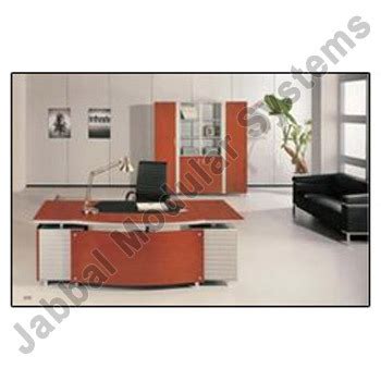 Fancy Office Desk at best price in Ludhiana by Jabbal Modular Systems ...