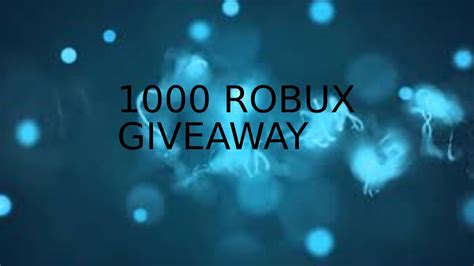 K Robux Giveaway Youtube