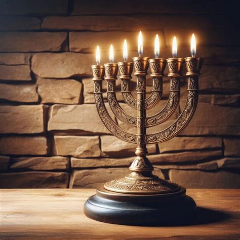 Premium Photo Photo Jewish Religious Holiday Hanukkah With Holiday