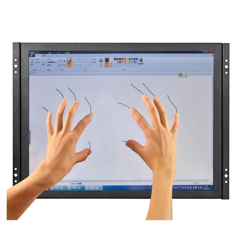 15 inch low cost capacitive touch screen monitor 1024*768 outdoor touch ...