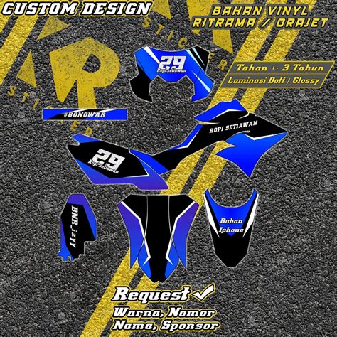 Jual Decal Fullbody Dtracker Custom Desain Stiker Dtracker Decal D