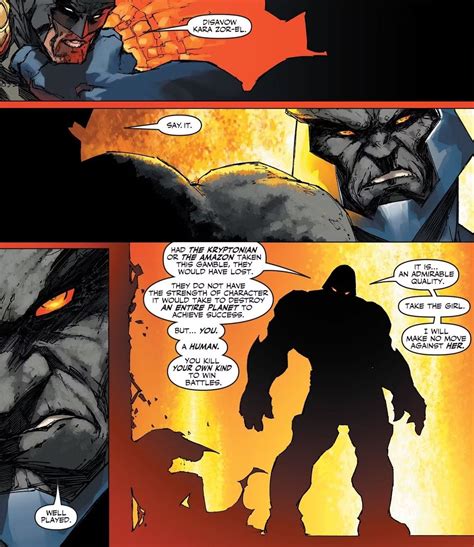 Darkseid Admits He Admires One Member of the Justice League