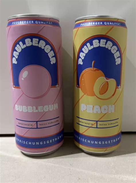 Paulberger Limo Dosen Bubblegum Und Peach Eur Picclick De