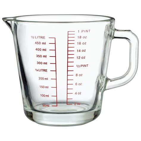 Glass Measuring Jug Ml Kitchen Accessories B M Stores