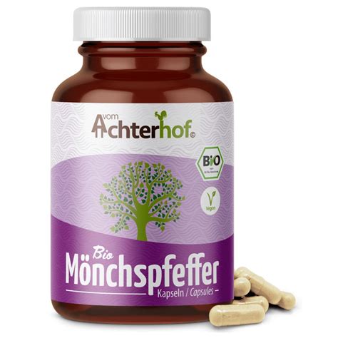 Achterhof Bio M Nchspfeffer Kapseln St Shop Apotheke