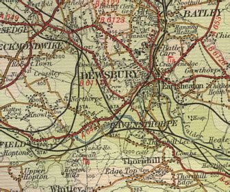 dewsbury map