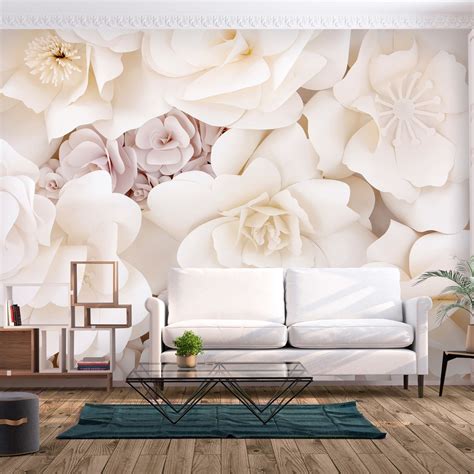 Compre Papel De Parede Auto Adesivo Floral Display KunstLoft