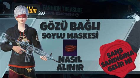 Gözü Bağlı Soylu Maskesi Nasıl Alınır Pubg Mobile Kırmızı Göz Bandı