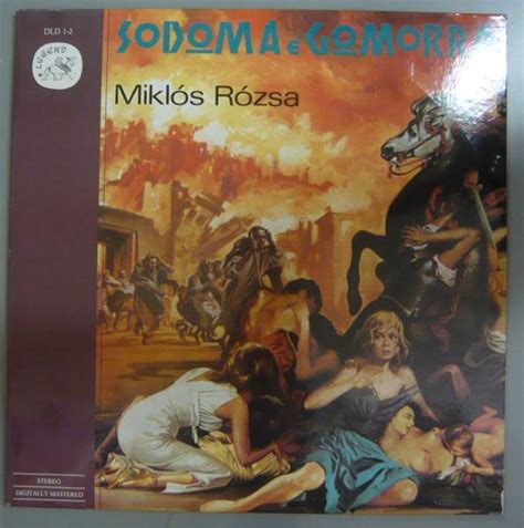 2lp Miklos Rozsasodoma E Gomorraミクロス ローザソドムとゴモラoriginal Motion