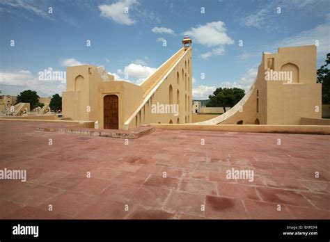 The Brihat Samrat Yantra At Janar Mantar Observatory Jaipur Rajasthan