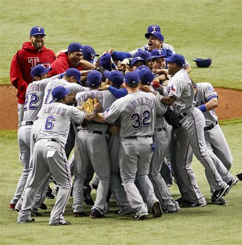 Rangers on way to their 2nd World Series appearance. | Texas rangers ...