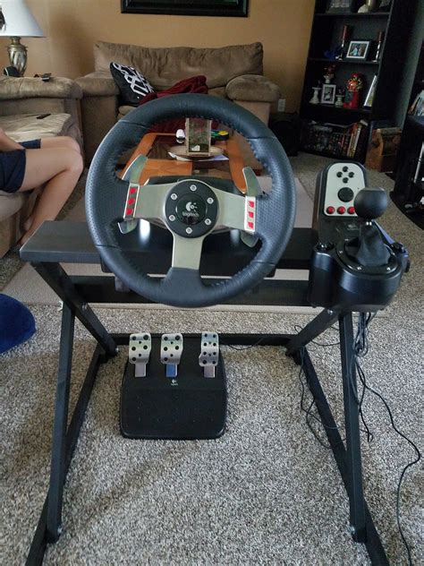 Collapsible Gaming Wheel Stand... - Cabinets and Projects - HyperSpin Forum