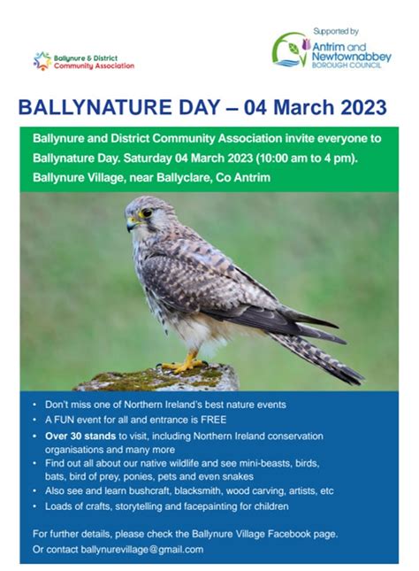 Ballynature Day Th March Nichi Health Alliance Northern Ireland