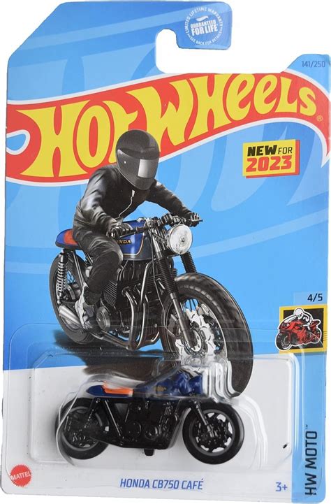 Hot Wheels Honda CB Cafe HW Moto Blue Seat Philippines Ubuy