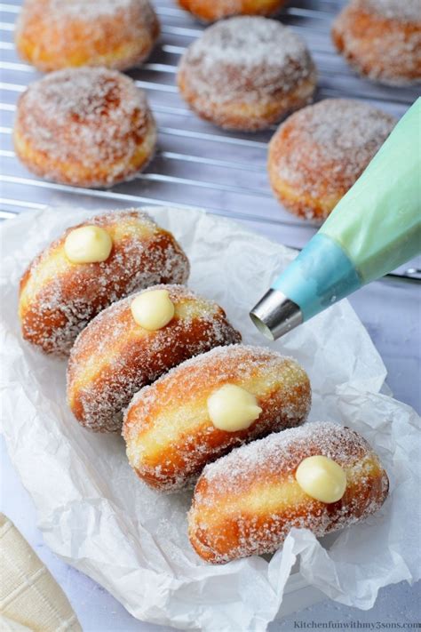 This Cream Filled Brioche Donuts Recipe Will Make You Fall In Love With