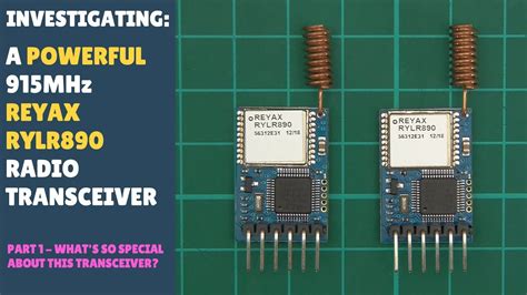 Testing Long Range Wireless 915Mhz RF LoRa Transceiver Module REYAX