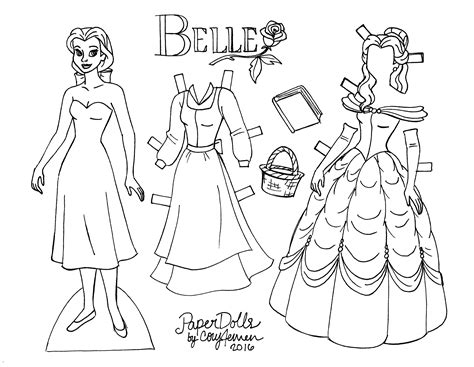 Disney Princess Printable Paper Dolls