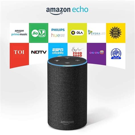 Amazon Echo Smart Speaker With Alexa Powered By Dolby Size 1485 X 88