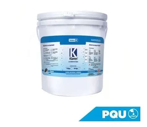 Cloro Granular Para Alberca Klaren Kg Tricloro Meses Sin Inter S