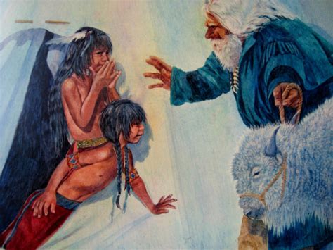 Lakota Christmas Original Painting On Clay Board By Kathy Morrow