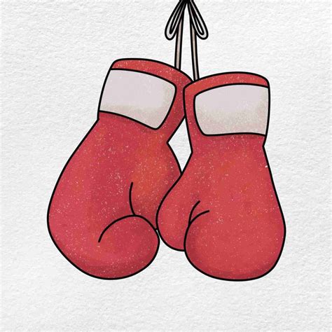 Draw Boxing Gloves - HelloArtsy