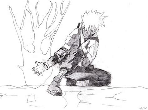 Kakashi Sketche By Slash November On Deviantart