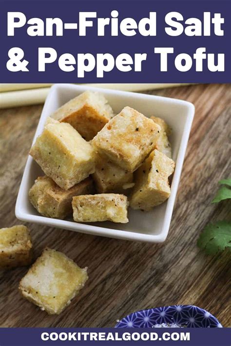 Crispy Salt and Pepper Tofu - Cook it Real Good