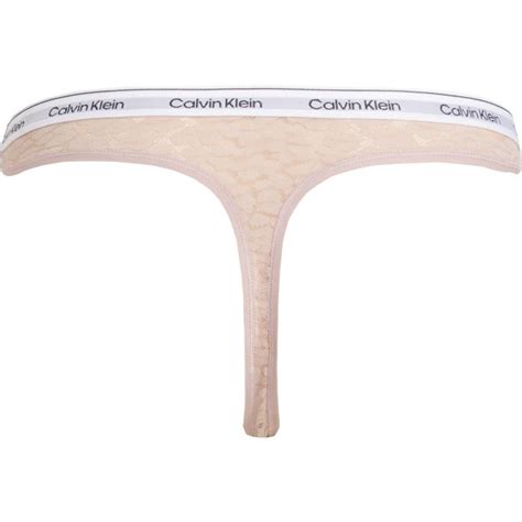 Calvin Klein Naisten Stringit Ck High Leg Thong Nude Kek Le