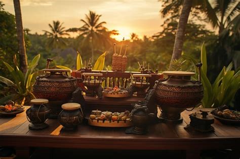 Premium AI Image | Balinese Gamelan Harmony