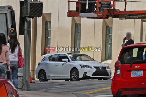 Lexus CT facelift spionbilder Teknikens Värld