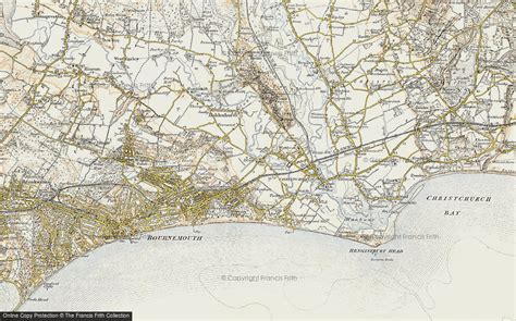 Old Maps Of Iford Dorset Francis Frith