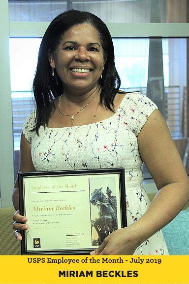 Meet Miriam Beckles Usps July Employee Of The Month Ucf Human