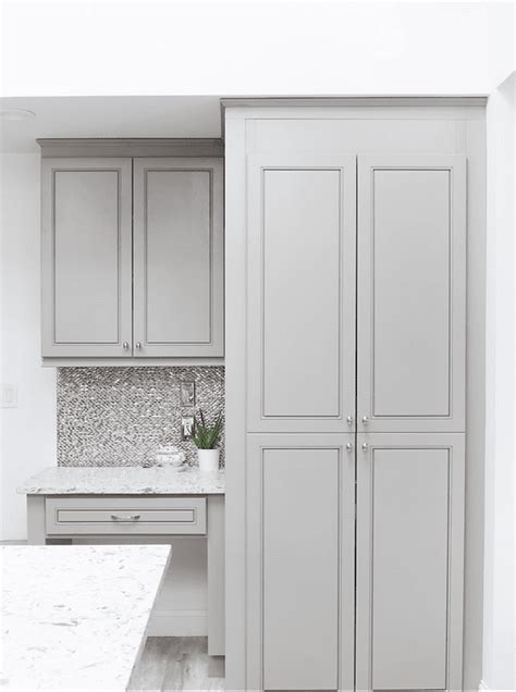 Greige Solid Wood Cabinets Javiham Kitchens