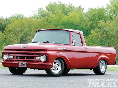 1961 Ford F 100 Unibody A Crowning Achievement Custom Classic Trucks