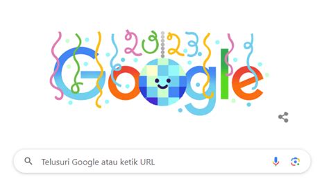 Sambut Tahun Baru Begini Tampilan Google Doodle Hari Ini Cekisu