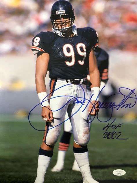 Autographed Dan Hampton 11x14 Chicago Bears Photo with JSA COA - Main ...