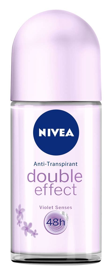 NIVEA Nivea Deo Roll On Double Effect Violet Senses 50ml 3er Pack 3 X