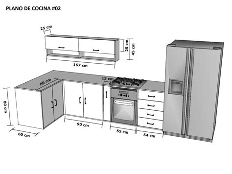 Planos De Cocinas Integrales Con Medidas En Pdf Gratis