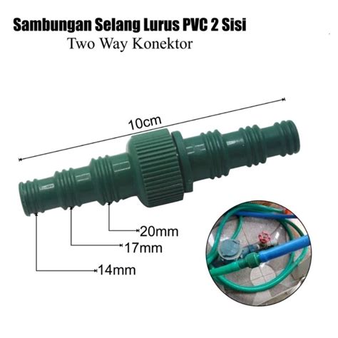 Jual Sambungan Selang Air Pvc Plastik Universal Shopee Indonesia