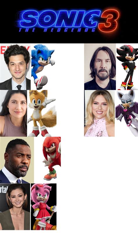 Sonic The Hedgehog 2024 Cast Voice Of Sonic Ilse Rebeca