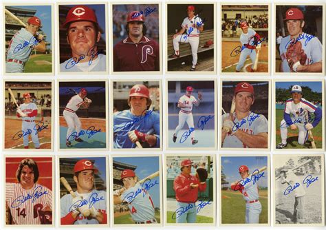 Lot Detail 1985 Topps Pete Rose Baseball Card Set Of 120 Each