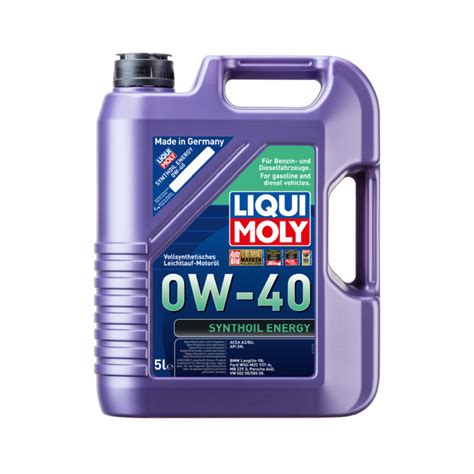 Liqui Moly Synthoil Energy 0W 40 MyCar Repair UK