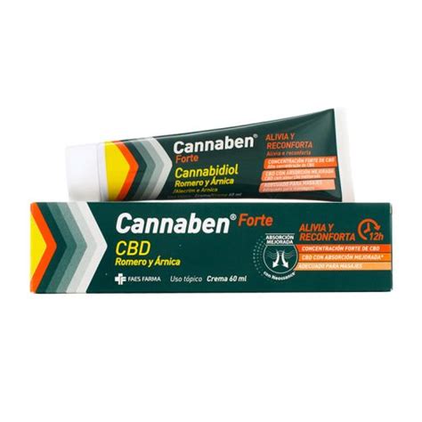 Cannaben Forte CBD Crema 60 Ml Mejor Precio Comprar