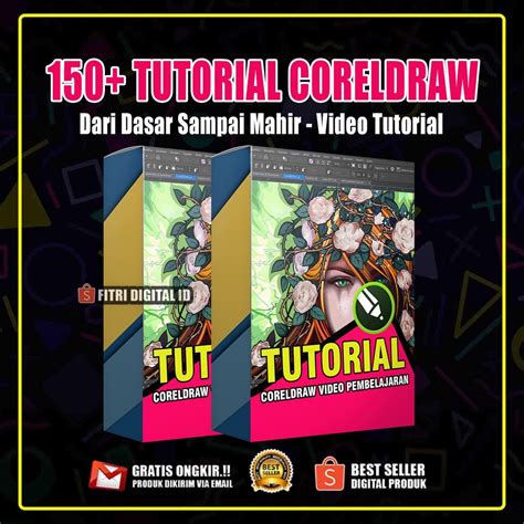 Jual Tutorial Coreldraw Dari Dasar Sampai Mahir Video Tutorial