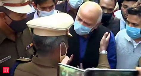 Delhi Police Refutes Claims Of Cm Kejriwals House Arrest Sisodia