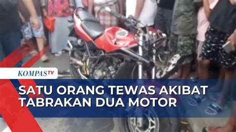 Tabrakan Dua Motor Di Banyumas Satu Orang Tewas Akibat Luka Di Bagian