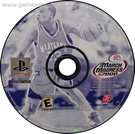 NCAA March Madness 2000 Sony Playstation Artwork Disc