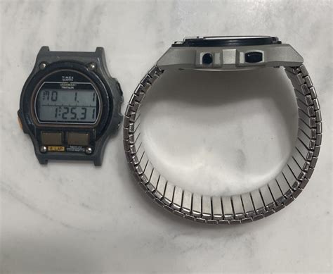 2 Vintage Timex Ironman Triathlon Watches Working Ebay